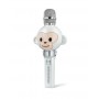 MICROFONO PER KARAOKE USB MICRO AUX BIANCO
