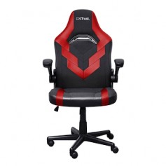SEDIA DA GAMING HOME ENTERTAINMENT ROSSO/NERO