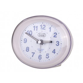 Orologio Al Quarzo Con Sveglia Bianco