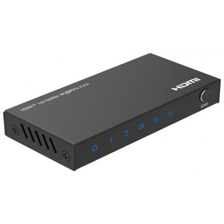 HDMI SPLITTER 2 PORTE CON SUPPORTO 4K 60HZ