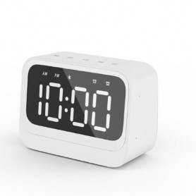 SVEGLIA DIGITALE CON DOPPIO ALLARME E BLUETOOTH WH