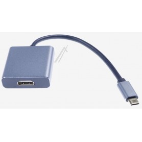 ADATTATORE USB-C AD HDMI 4K ALLUMINIO
