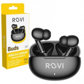 AURICOLARI BLUETOOTH CON CUSTODIA DI RICARICA BK