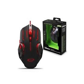 MOUSE GAMING CON FILO 3 TASTI 2400DPI CON LED