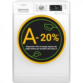 LAVATRICE 11KG CLASSE A-20% INVERTER VAPORE