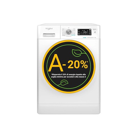 LAVATRICE 11KG CLASSE A-20% INVERTER VAPORE