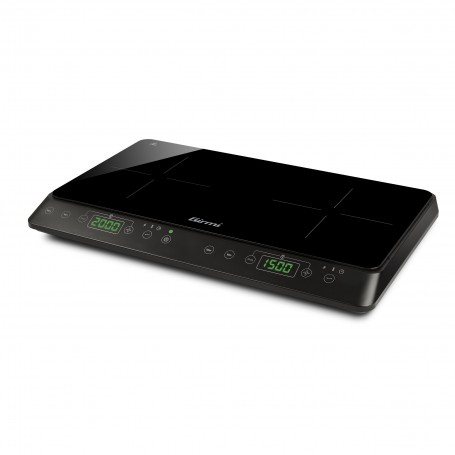 FORNELLO A INDUZIOME 3500WATT DOPPIA PIASTRA NERO