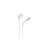 CUFFIA AURICOLARE IN EAR CON MICROFONO FLAT BIANCO