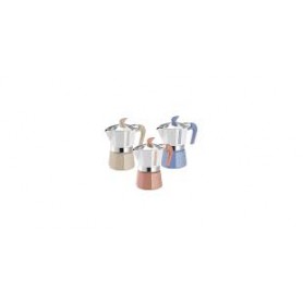 CAFFETTIERA 1 TAZZA COLORATA