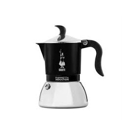CAFFETTIERA 4 TAZZE PER INDUZIONE CROMO GRIGIO