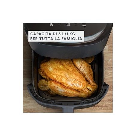 FRIGGITRICE AD ARIA 1500WATT CAPACITÀ 5LT GRIGIO