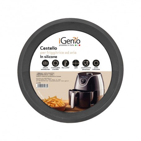 CESTELLO IN SILICONE PER FRIGGITRICE AD ARIA