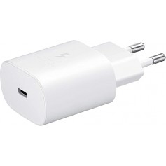 CARICATORE DA RETE 25WATT TYPE USB-C BIANCO