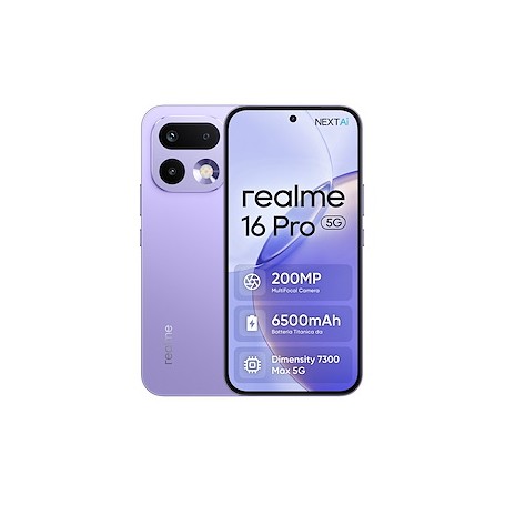 REALME 16 PRO 5G 512GB ROM 8GB RAM ITA PURPLE