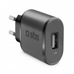CARICATORE DA RETE USB-A 5WATT 1A NERO