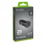 CARICATORE DA AUTO 25WATT 1USB 1USB-C