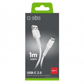 CAVO DATI DA USB 2.0 A USB-C 1MT BIANCO