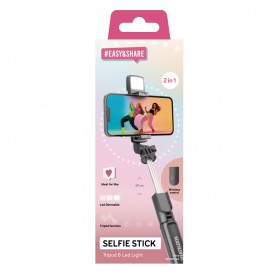 ASTA ESTENSIBILE WIRELESS CON LED PER SELFIE