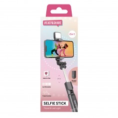 ASTA ESTENSIBILE WIRELESS CON LED PER SELFIE