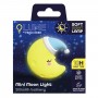 LUCE NOTTURNA IN SILICONE CON MAGNETE LUNA