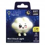 LUCE NOTTURNA IN SILICONE CON MAGNETE NUVOLA