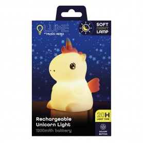 LUCE NOTTURNA A LED UNICORNO 3 INTENSITÀ
