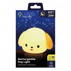 LUCE NOTTURNA A LED CANE 3 INTENSITÀ