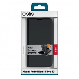 CUSTODIA A LIBRO PER XIAOMI REDMI NOTE 15 PRO 5G