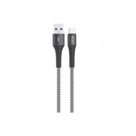 CAVO DATI DA TYPE-C A USB 2.4A 1.5MT SILVER