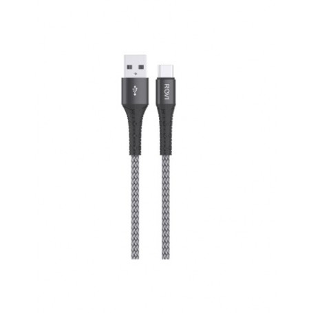 CAVO DATI DA TYPE-C A USB 2.4A 1.5MT SILVER