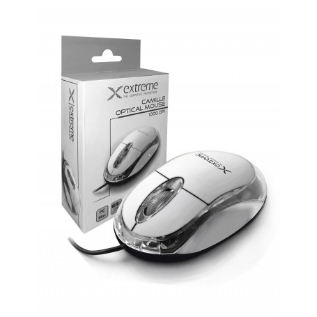 MOUSE OTTICO CON FILO 3 TASTI CON SCROLL 1000DPI