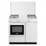 CUCINA A GAS 4 FUOCHI 86X50 BIANCA FORNO GAS +P.B.