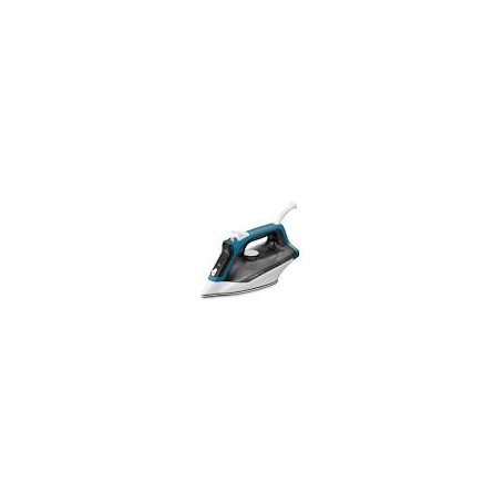 FERRO DA STIRO A VAPORE 2200WATT PIASTRA INOX BLU