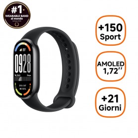 SMARTWATCH XIAOMI SMARTBAND 10 AUT 504H NERO