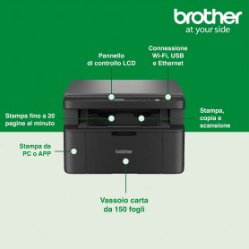 STAMPANTE LASER MULTIFUNZIONE 3IN1 WIFI