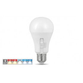 LAMPADINA LED A GOCCIA 13WATT E27 5TEMP 1521LUMEN
