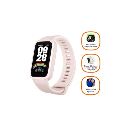SMARTWATCH XIAOMI SMARTBAND 9 ACTIVE ROSA