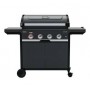 BARBECUE A GAS CON 4 BRUCIATORI NERO
