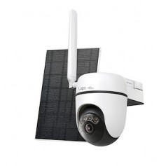 TELECAMERA DA ESTERNO 4G 2K IP65 PANNELLO SOLARE