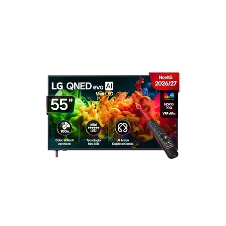 TV 55 QNED 4K SMART TV DVB-T2 3HDMI COMMON