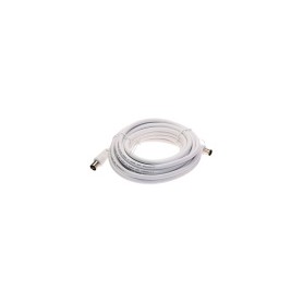 CAVO ANTENNA COASSIALE 5 METRI BIANCO