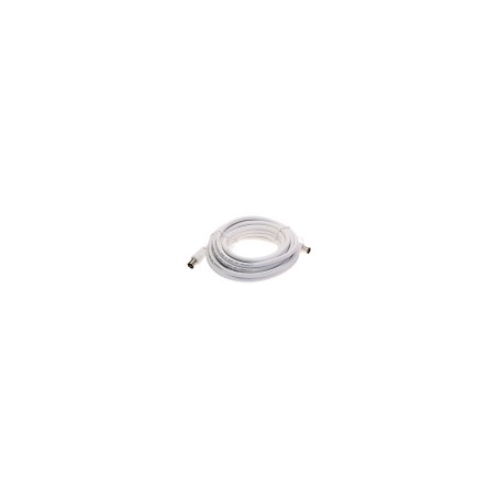CAVO ANTENNA COASSIALE 5 METRI BIANCO