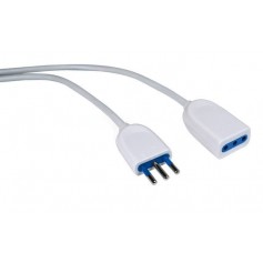 PROLUNGA 10A+T SEZ 3X1MT 5MT BIANCO