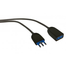 PROLUNGA 10A+T SEZ 3X1 5MT NERO