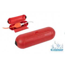 GUSCIO DI PROTEZIONE DA ESTERNO IP44 ROSSO