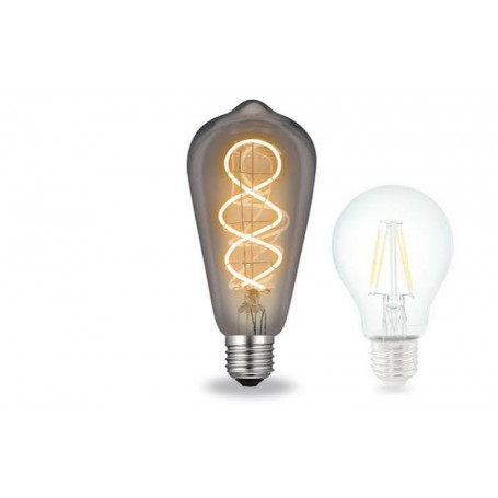 LAMPADA BULBO SMOKY VINTAGE 6WATT 2200K E27
