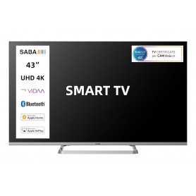 TV 43 UHD 4K SMART TV DVB-T2 3HDMI CLASSE G