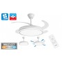 VENTILATORE  A SOFFITTO FAN 30WATT LAMP 40WATT WH