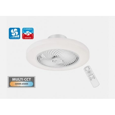 VENTILATORE A SOFFITTO FAN 30WATT LAMP 50WATT