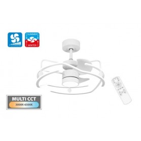VENTILATORE A SOFFITTO FAN 24WATT LAMP 70WATT